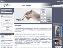 Tablet Screenshot of derati-serv.ro